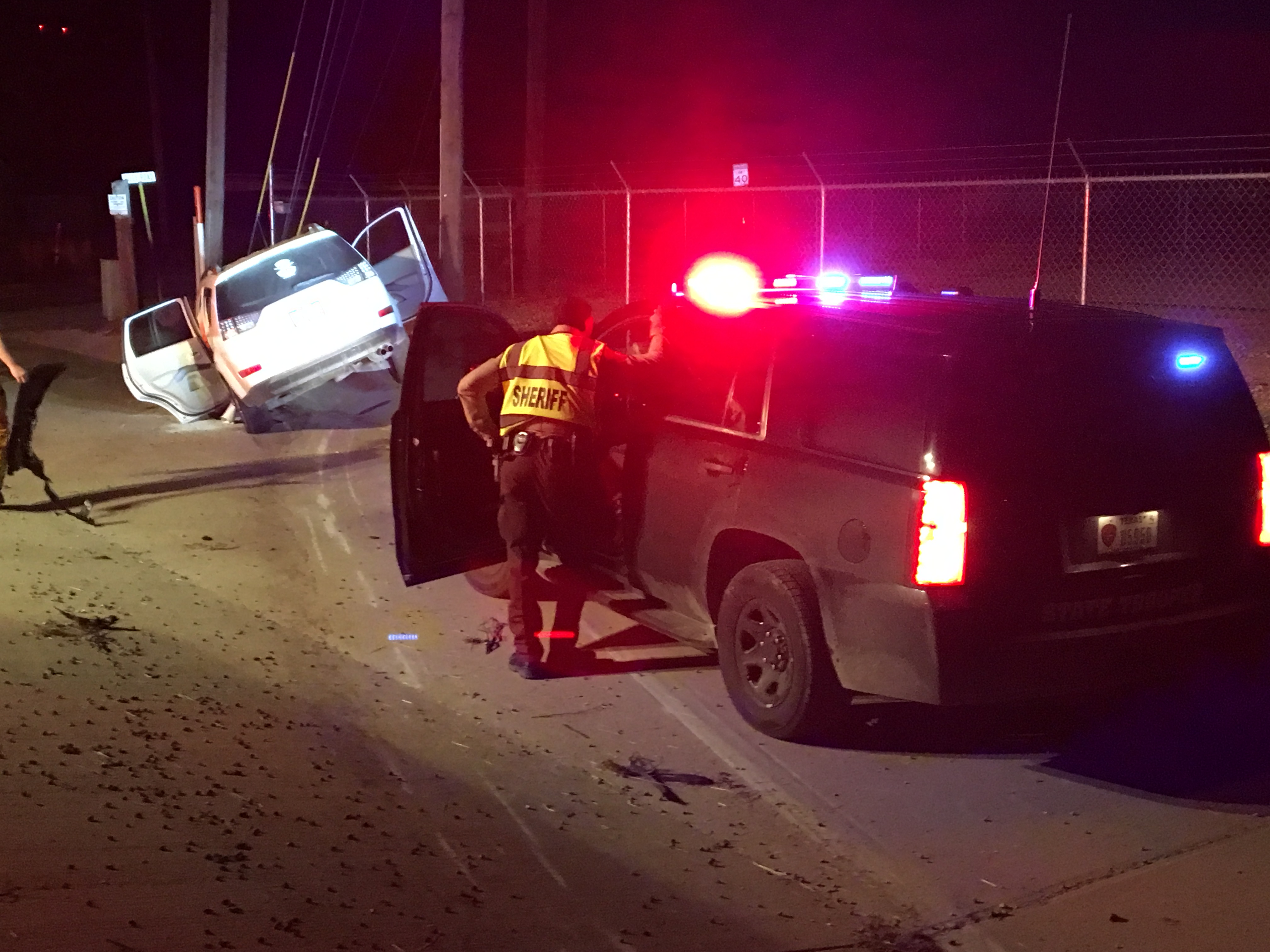 Another crash on US 87 (LIVE! Photo/Cameron Niblock) Another crash on US 87 (LIVE! Photo/Cameron Niblock)