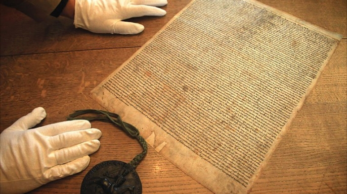 Sealing o the Magna Carta