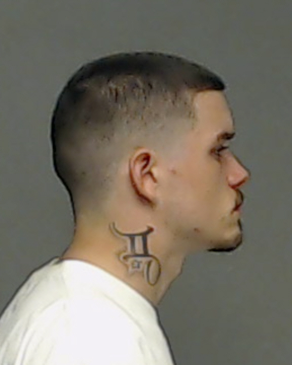 Austin Carpenter has a large tattoo on his neck.