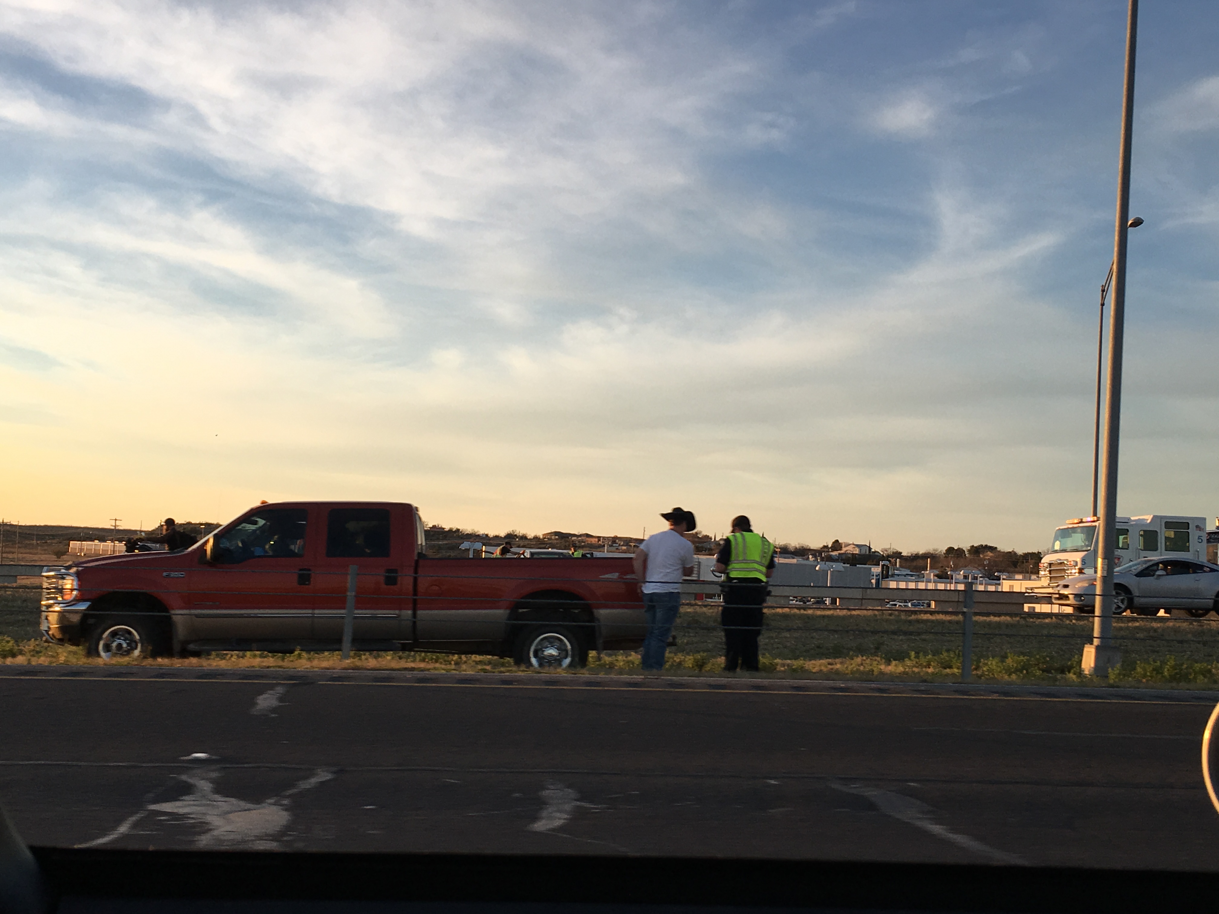 Crash on Houston Harte. (LIVE! Photo/Zoey Hanrahan) Crash on Houston Harte. (LIVE! Photo/Zoey Hanrahan)