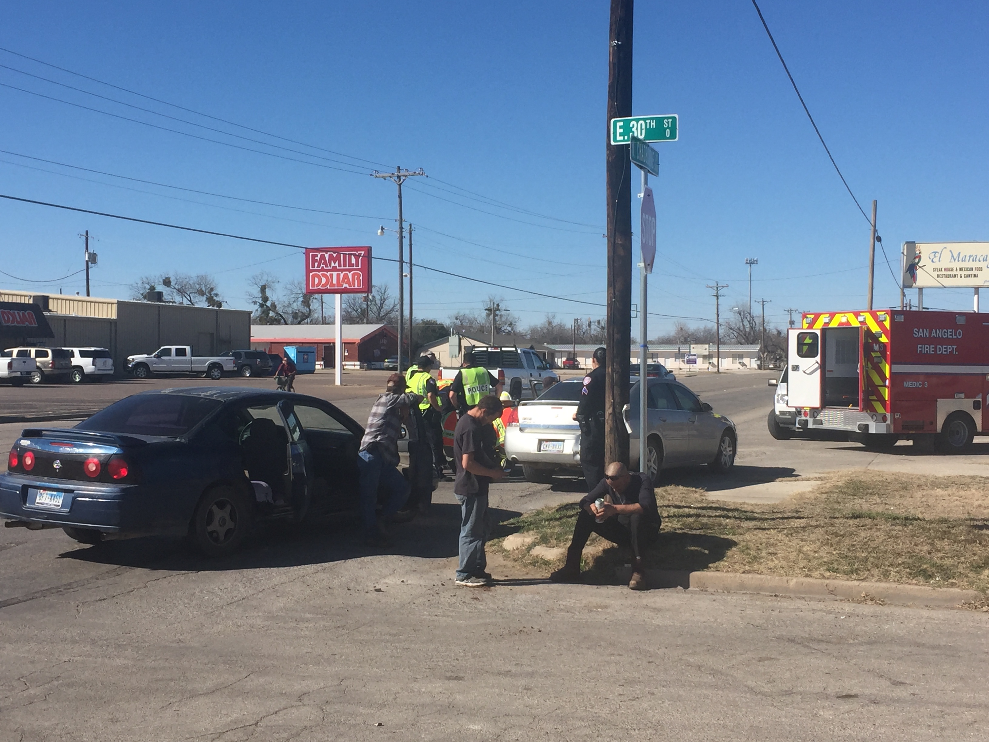 Crash on 30th and Chadbourne Streets (LIVE! Photo/Megan Holmquest) Crash on 30th and Chadbourne Streets (LIVE! Photo/Megan Holmquest)