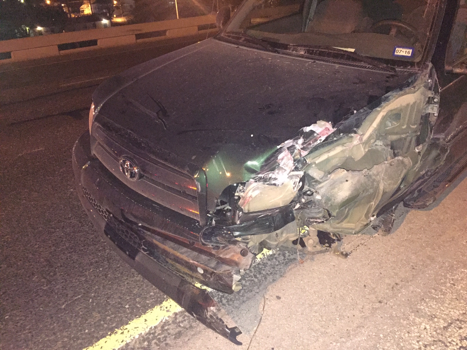Crash on Loop 306 (Contributed Photo/LIVE! Reader) Crash on Loop 306 (Contributed Photo/LIVE! Reader)