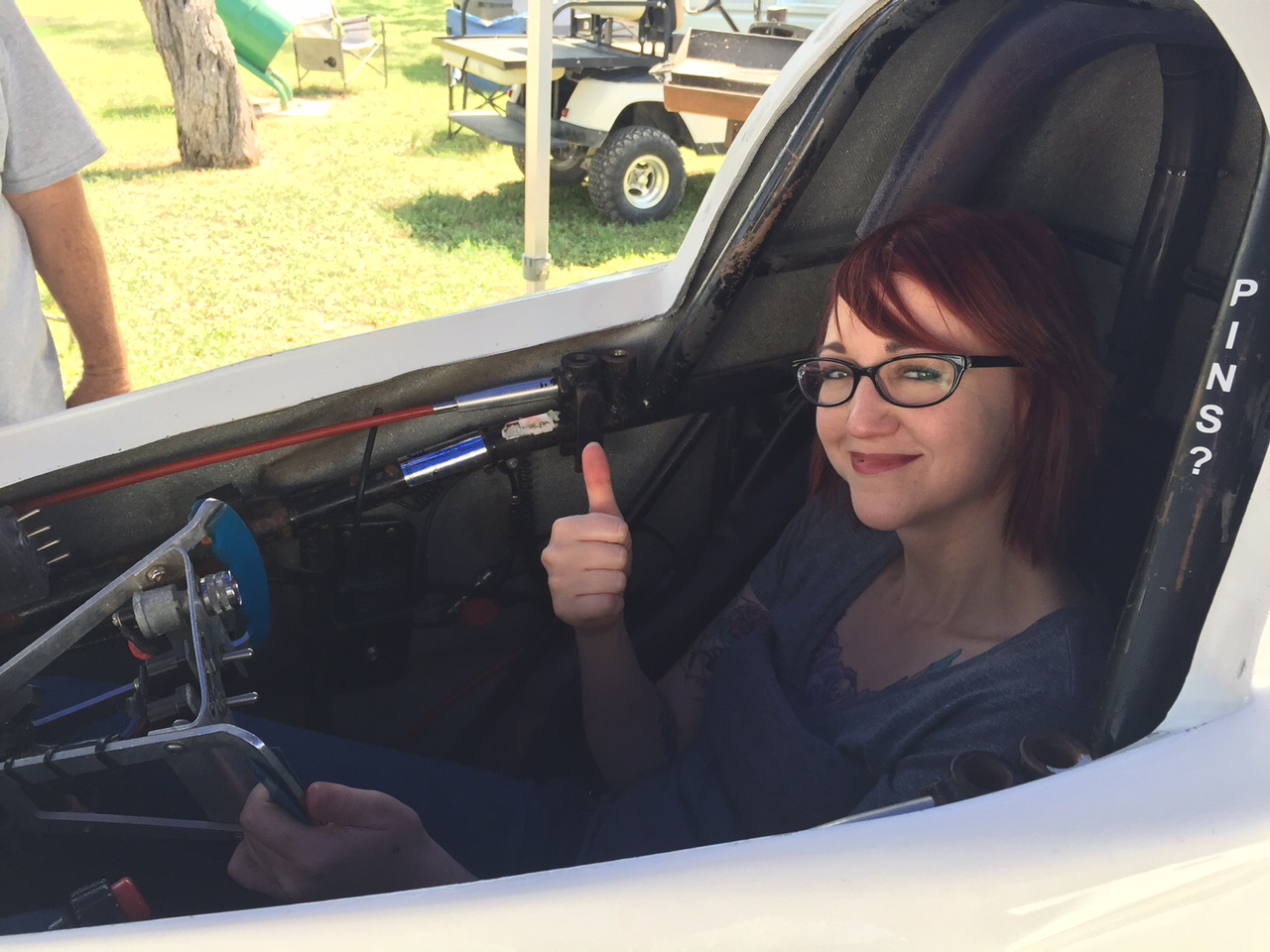 A lucky newspaper reporter (contributed photo/ Desperado crew) A lucky newspaper reporter (contributed photo/ Desperado crew)