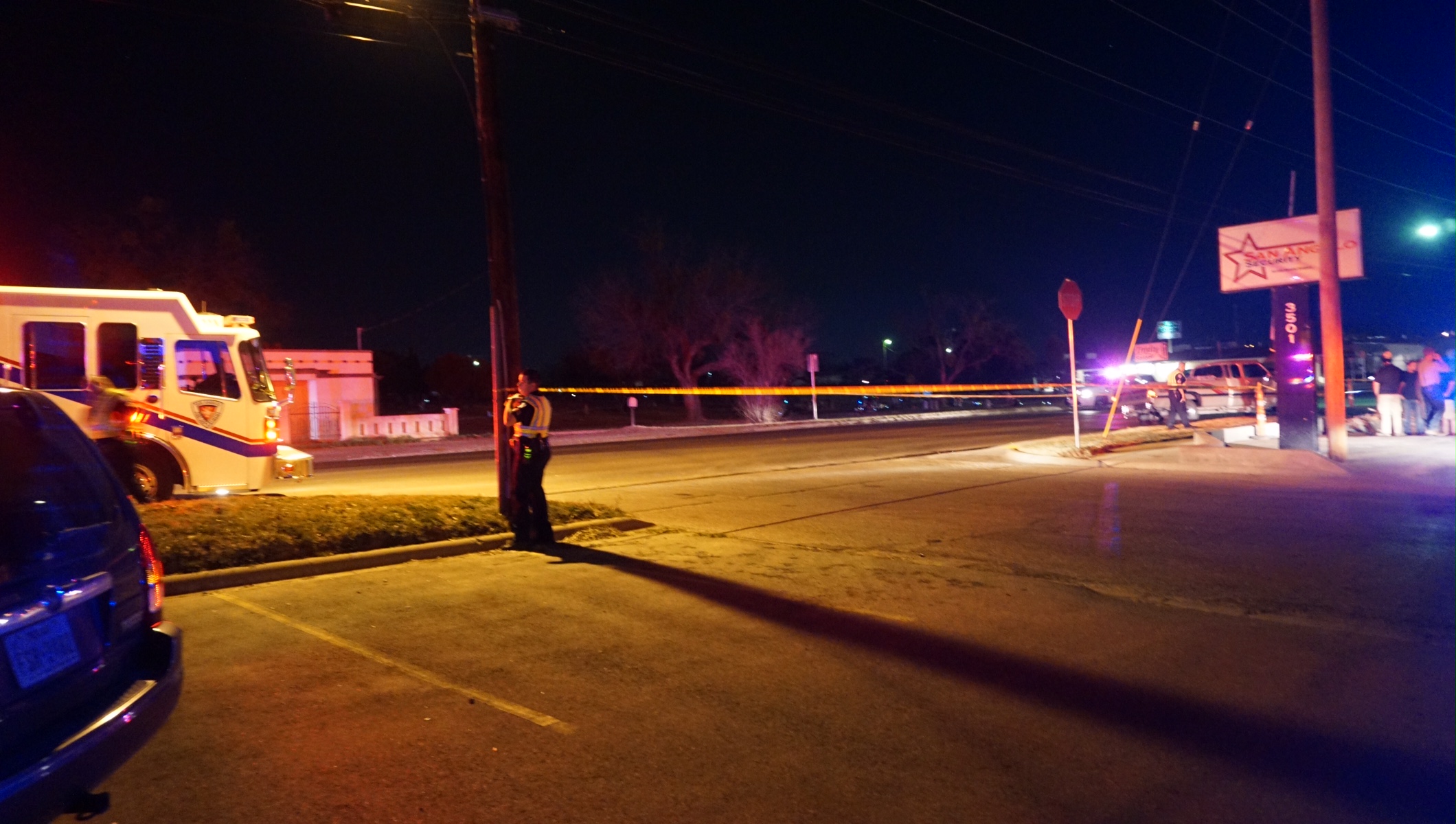 Three-vehicle crash on Arden Road. (LIVE! Photo/John Basquez) Three-vehicle crash on Arden Road. (LIVE! Photo/John Basquez)
