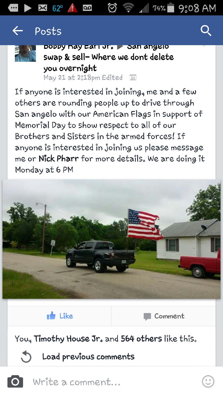 The Facebook post that started it all. The Facebook post that started it all.