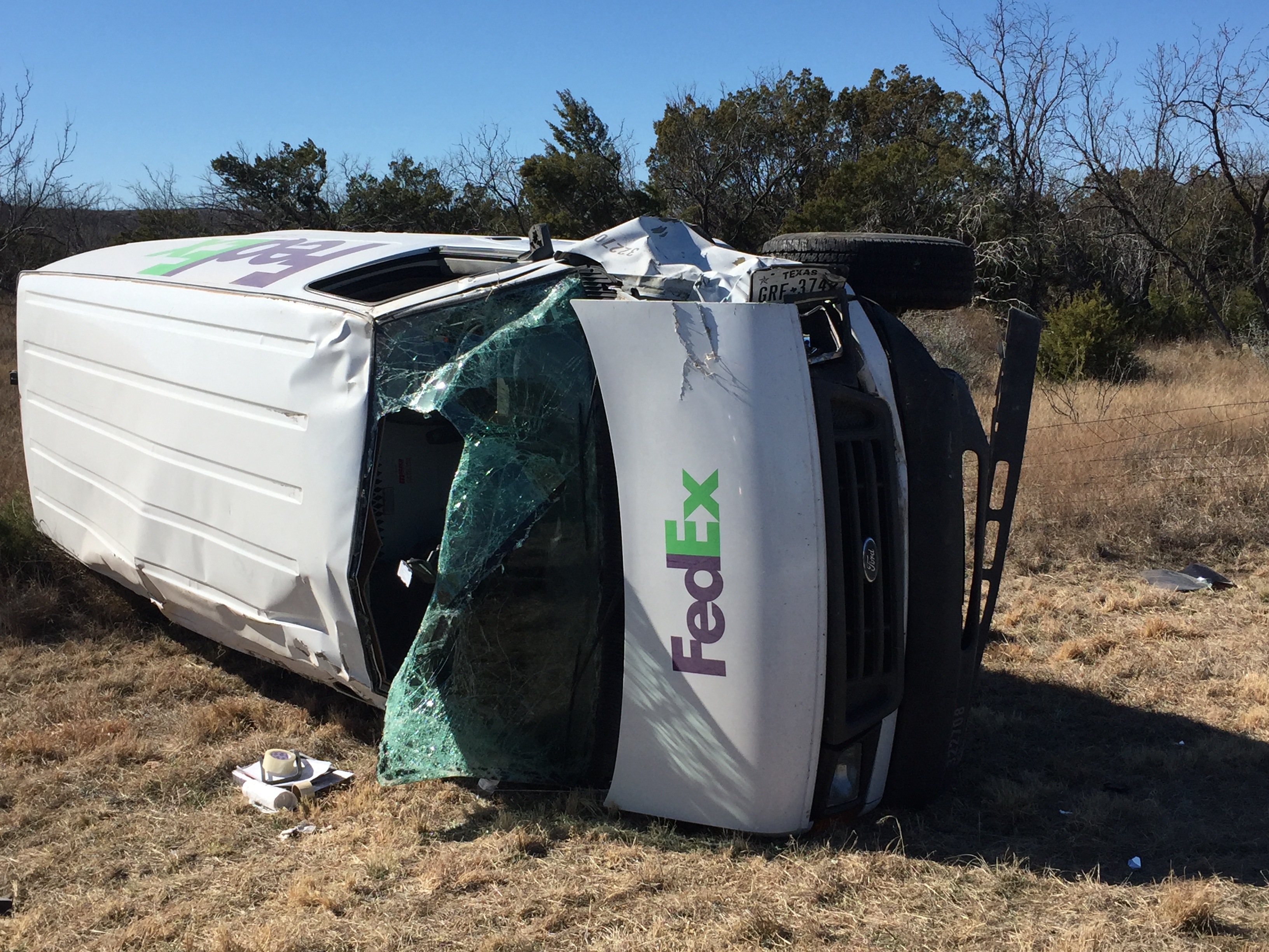 Crash on FM208 and Red River Road (LIVE! Photo/Megan Holmquest) Crash on FM208 and Red River Road (LIVE! Photo/Megan Holmquest)