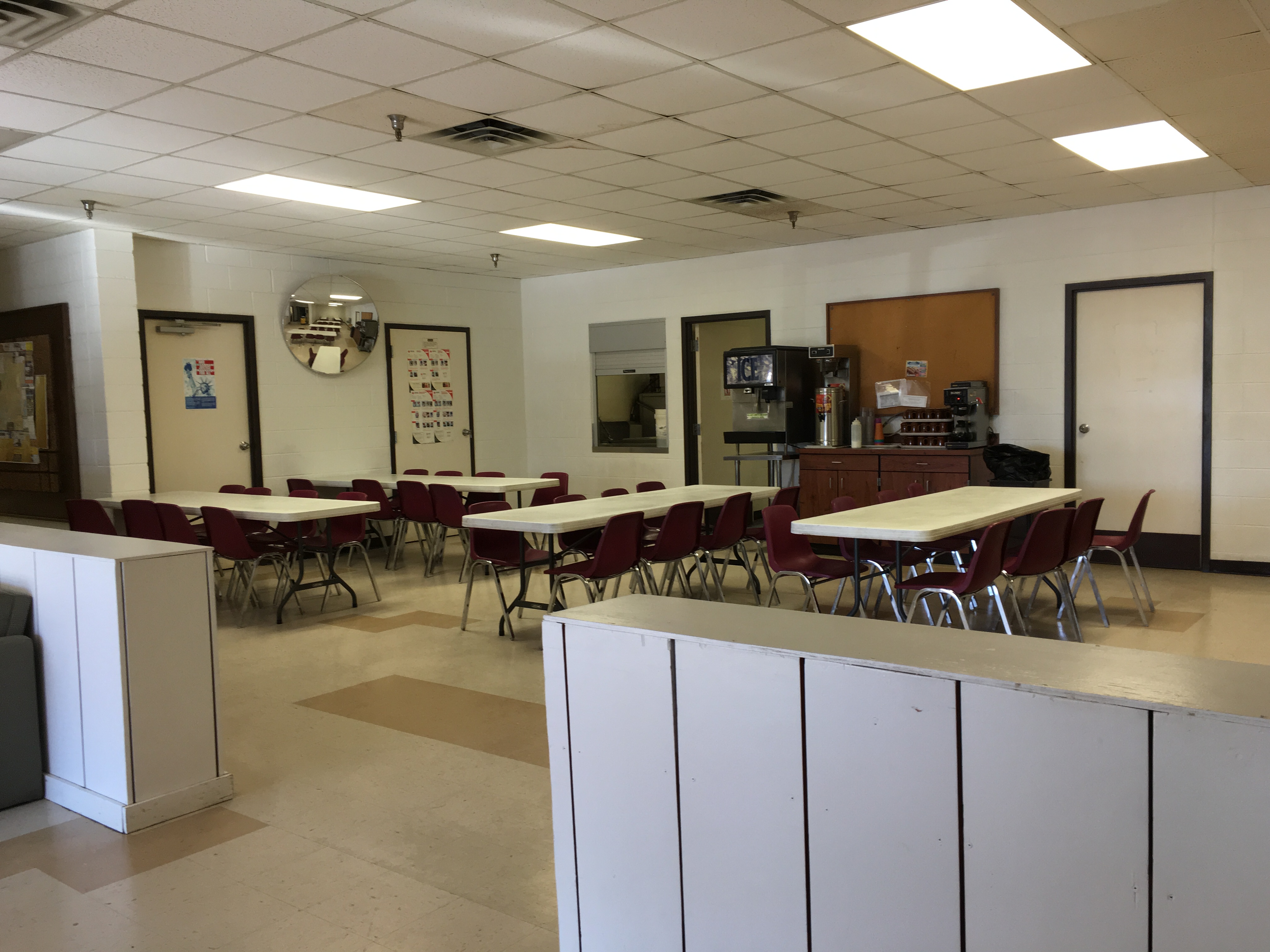 Salvation Army Emergency Shelter Dining Area Maura Ballard)