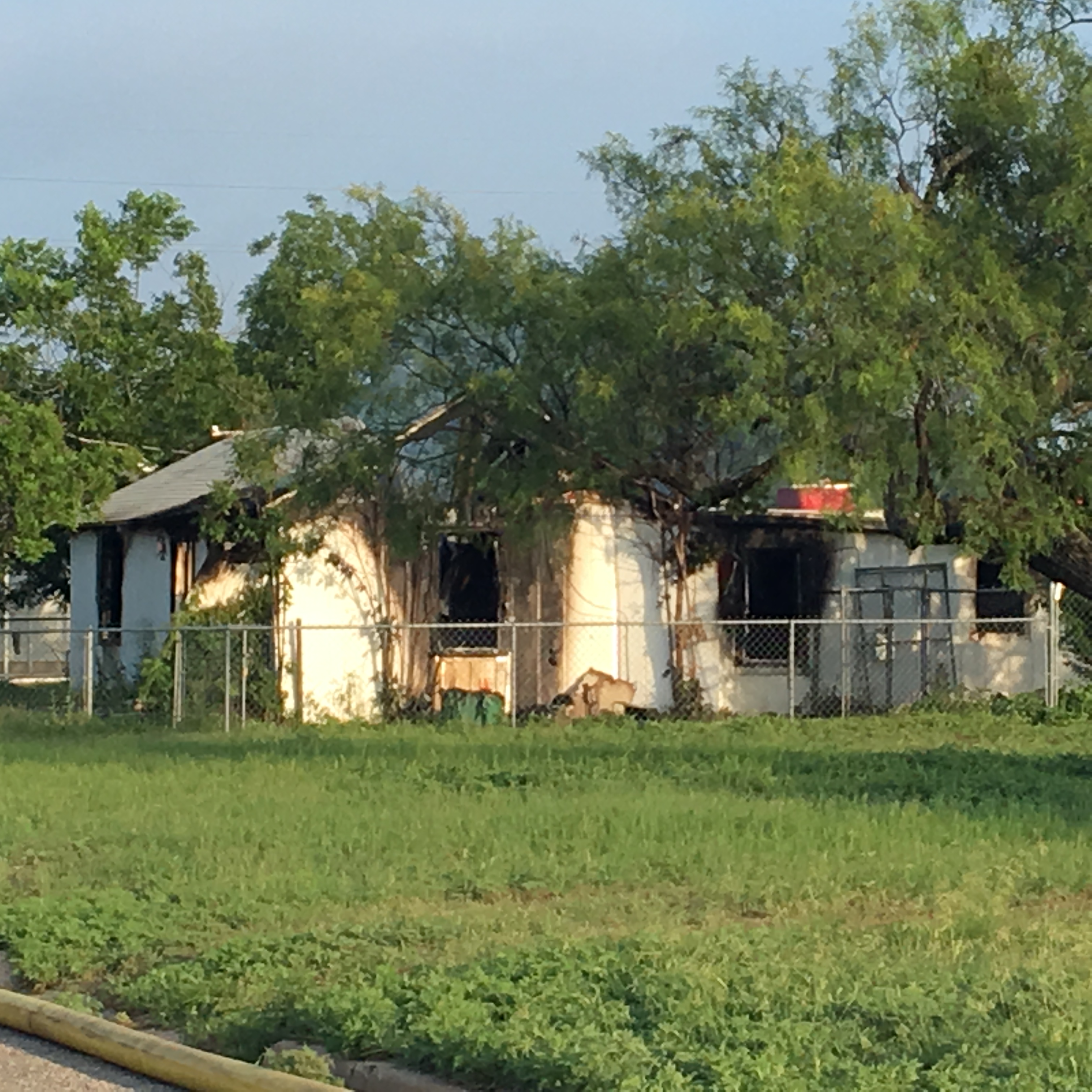 Fire at 708 Velma in San Angelo. (LIVE! Photo/Cameron Niblock) Fire at 708 Velma in San Angelo. (LIVE! Photo/Cameron Niblock)