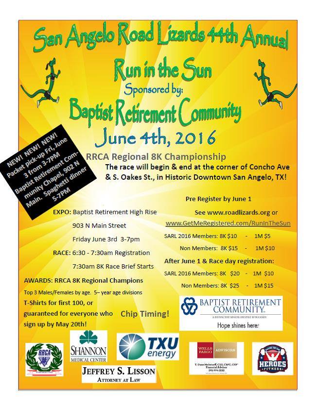 Baptist Run flyer (Contributed photo/Baptist Retirement Community Facebook Page) Baptist Run flyer (Contributed photo/Baptist Retirement Community Facebook Page)