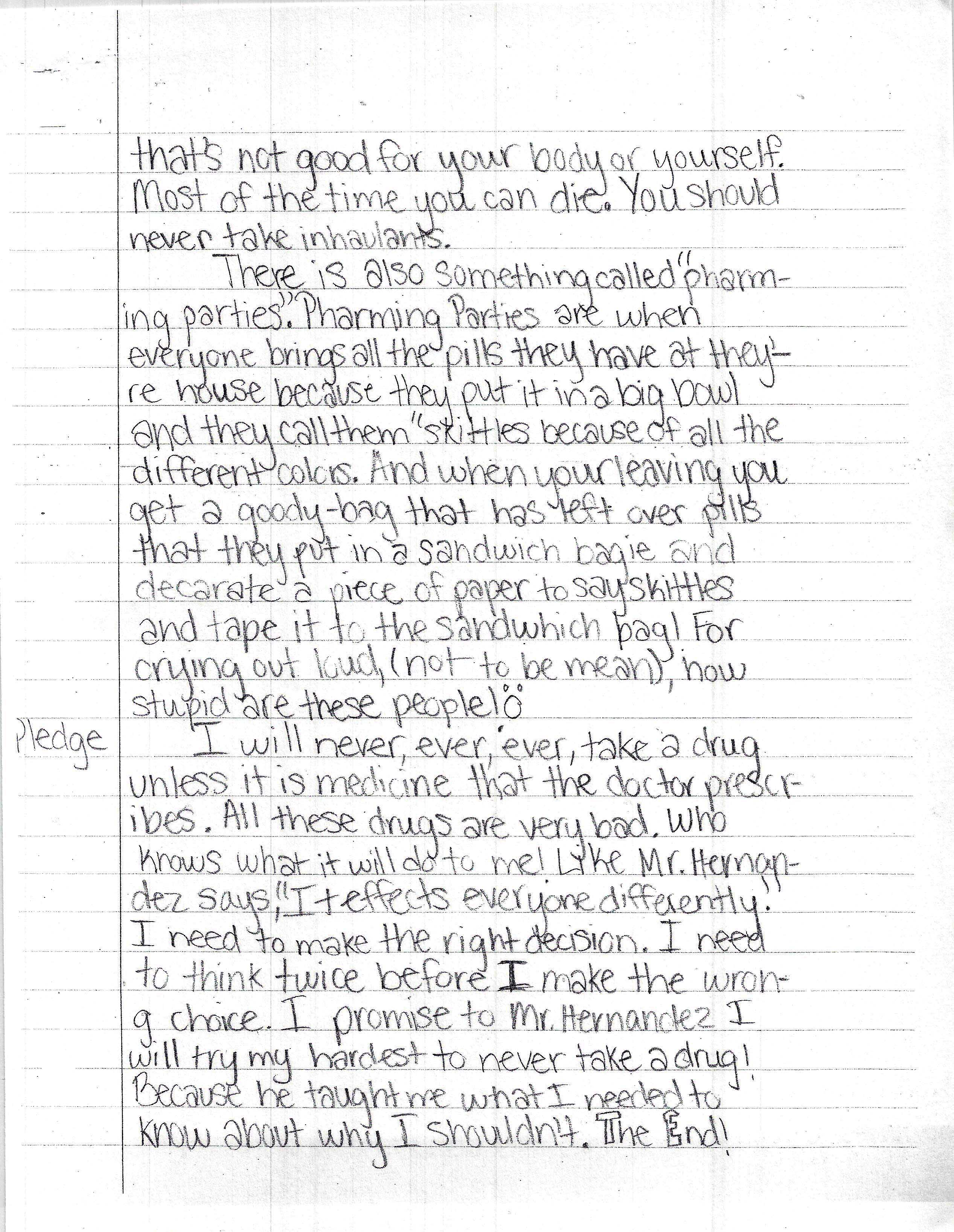 Bullying essay example