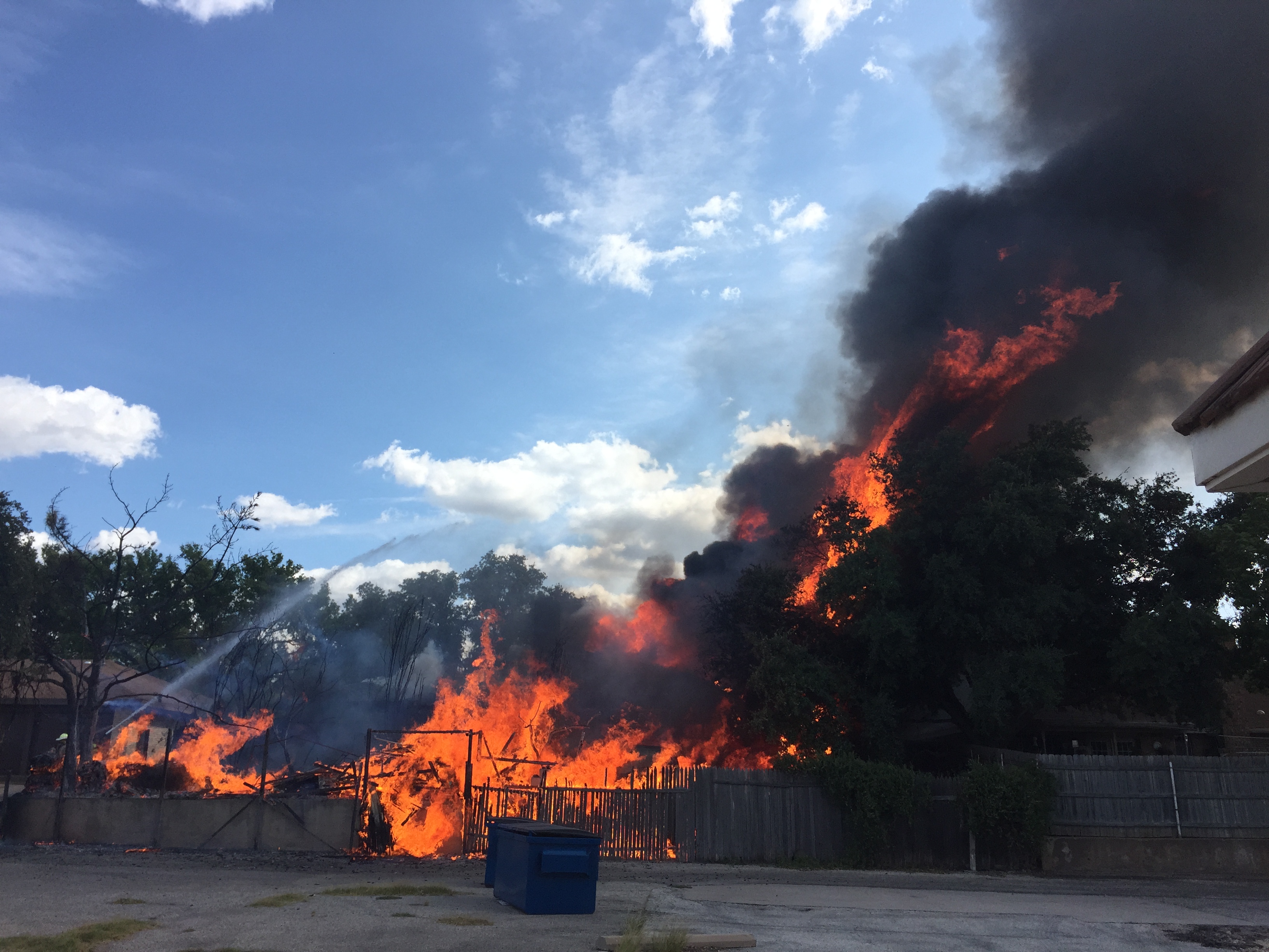 Large structure fire in Southland Large structure fire in Southland