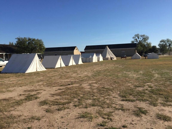 Tents setup on the parade grounds at Ft. Concho. Live Photo Yantis Green Tents setup on the parade grounds at Ft. Concho. Live Photo Yantis Green