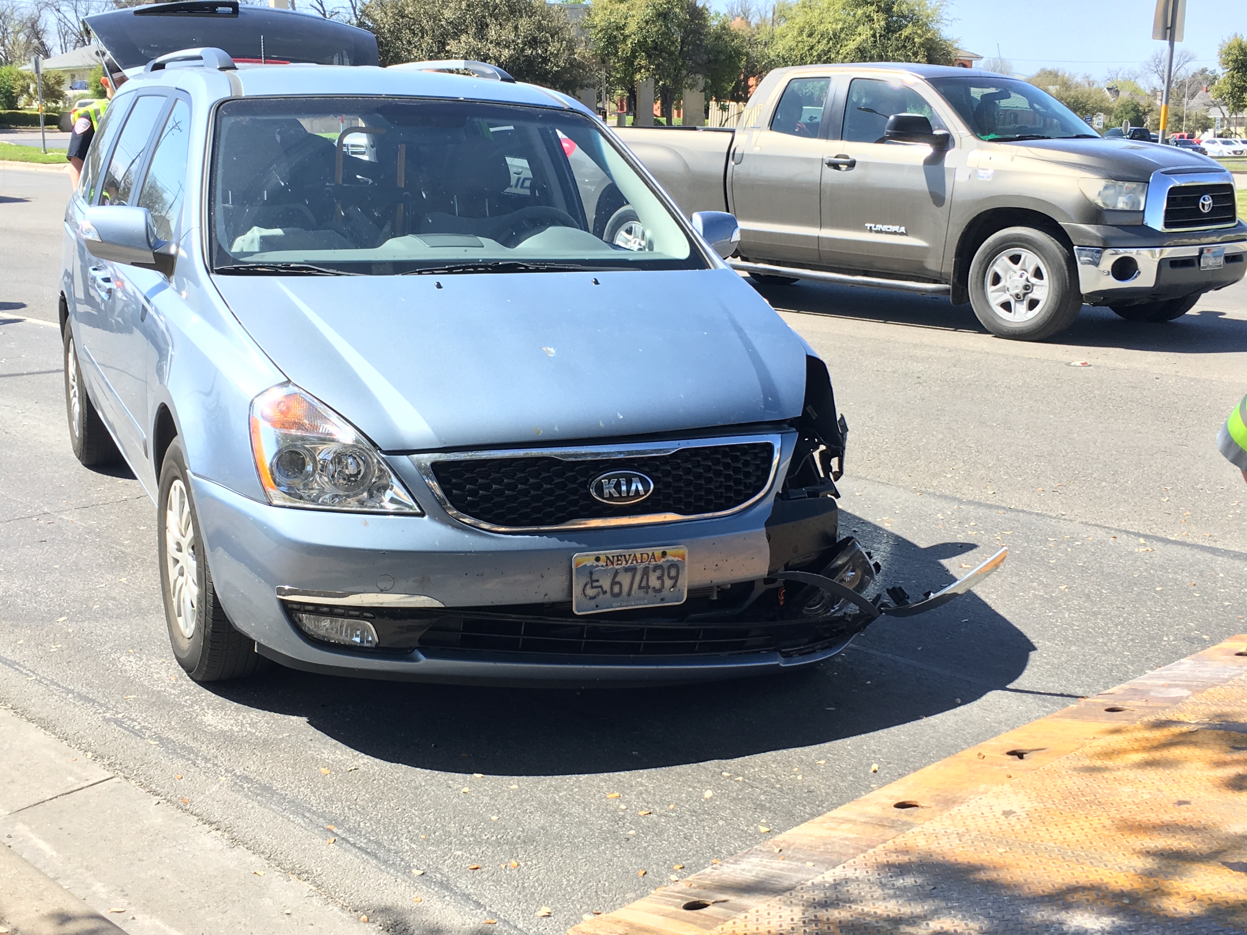 Blue Kia