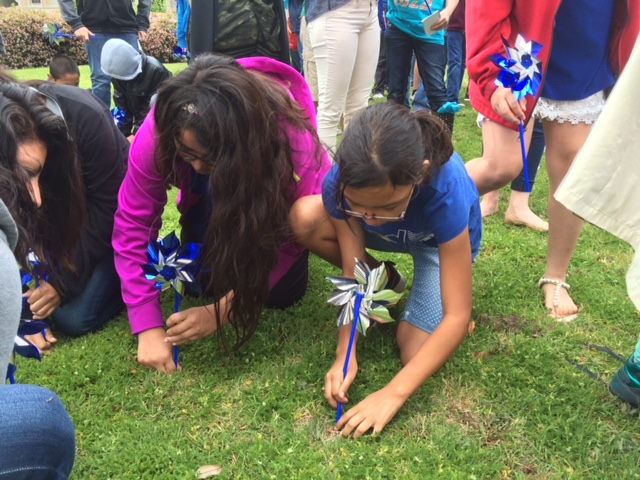 Pinwheel Ceremony