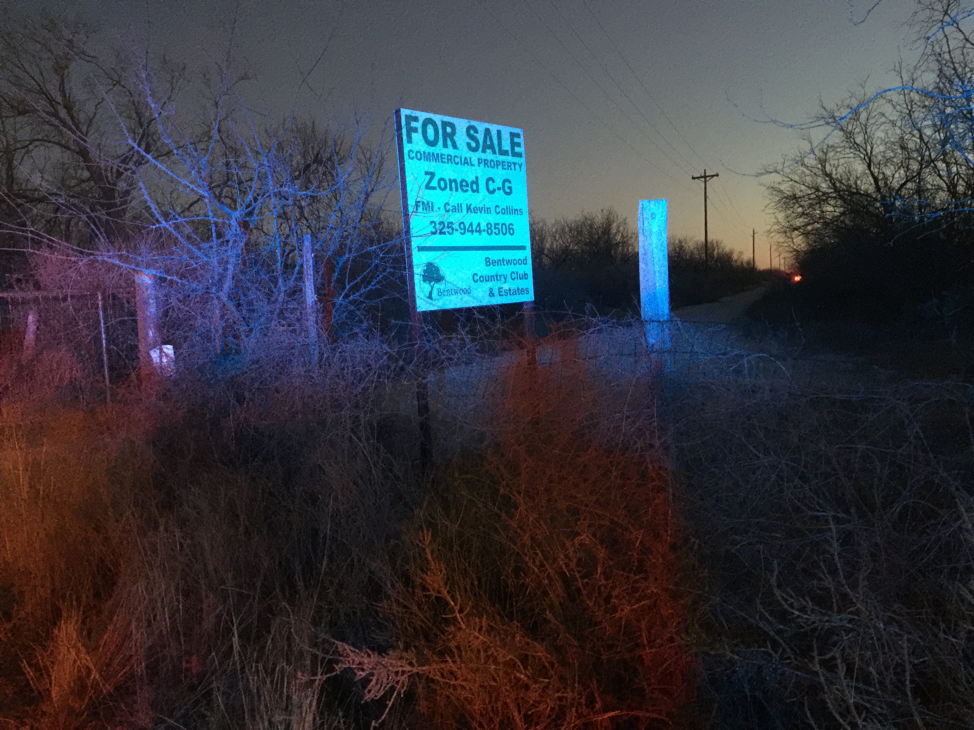 Our San Angelo LIVE! reporter at the scene said the owner of the property came out and appeared upset because the crash happened on his land. Our San Angelo LIVE! reporter at the scene said the owner of the property came out and appeared upset because the crash happened on his land.
