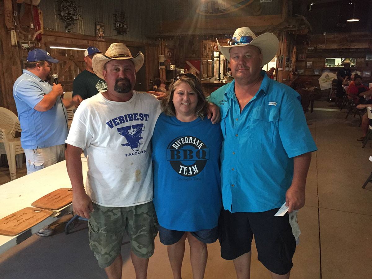 Riverbank BBQ: Jimmy Martin,  Bobby Martin, Luke Lindsey, and (not pictured) John Martin. (LIVE! Photo/Joe Hyde)