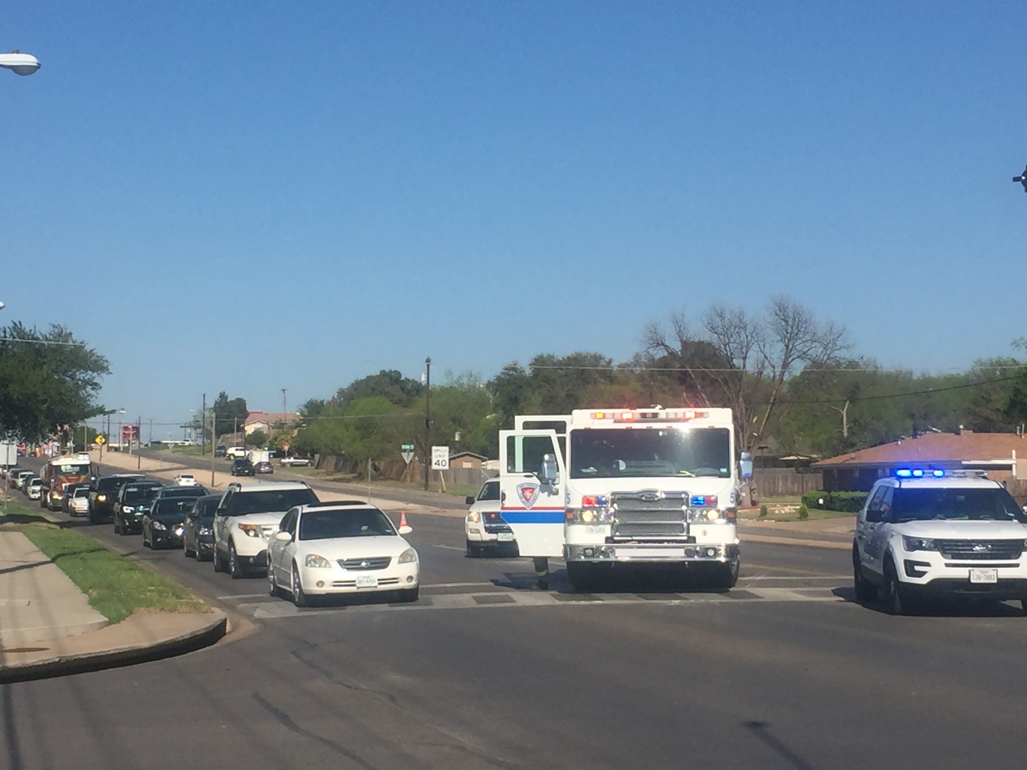Crash on Sherwood and Oxford (LIVE! Photo/Megan Holmquest)