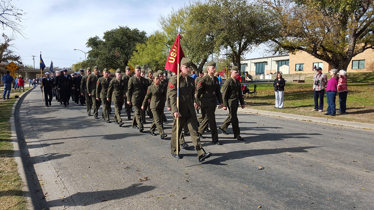 Wounded Warrior Parade on Dec. 10, 2015. (LIVE! Photo/Simone Brooks) Wounded Warrior Parade on Dec. 10, 2015. (LIVE! Photo/Simone Brooks)