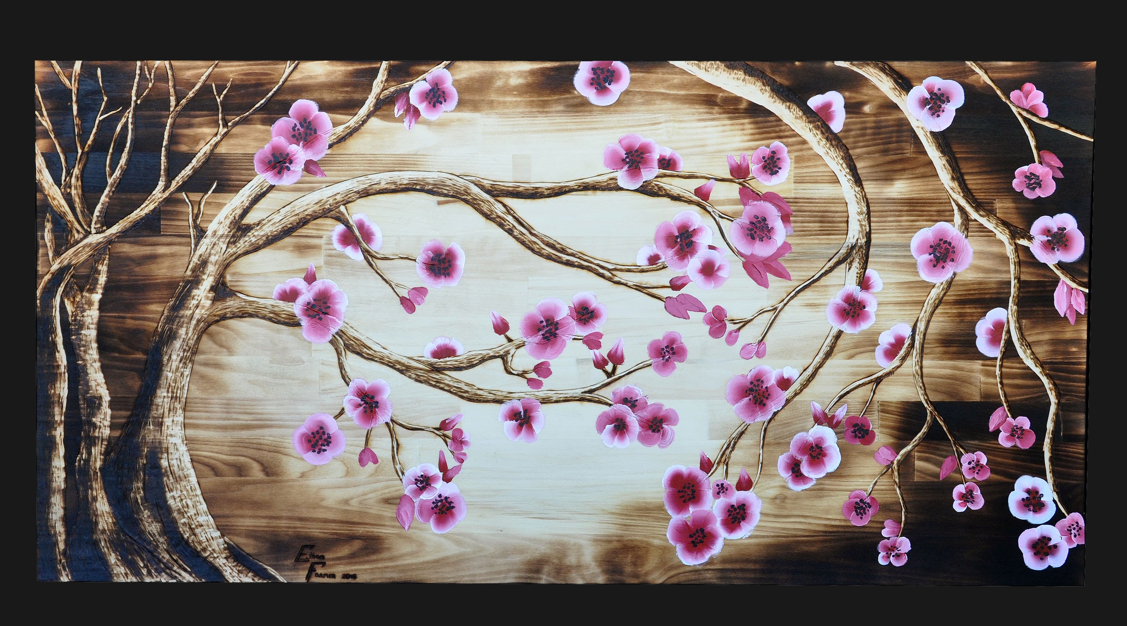 West Texas Wood Art Collection (Courtesy of Ethan Farmer)