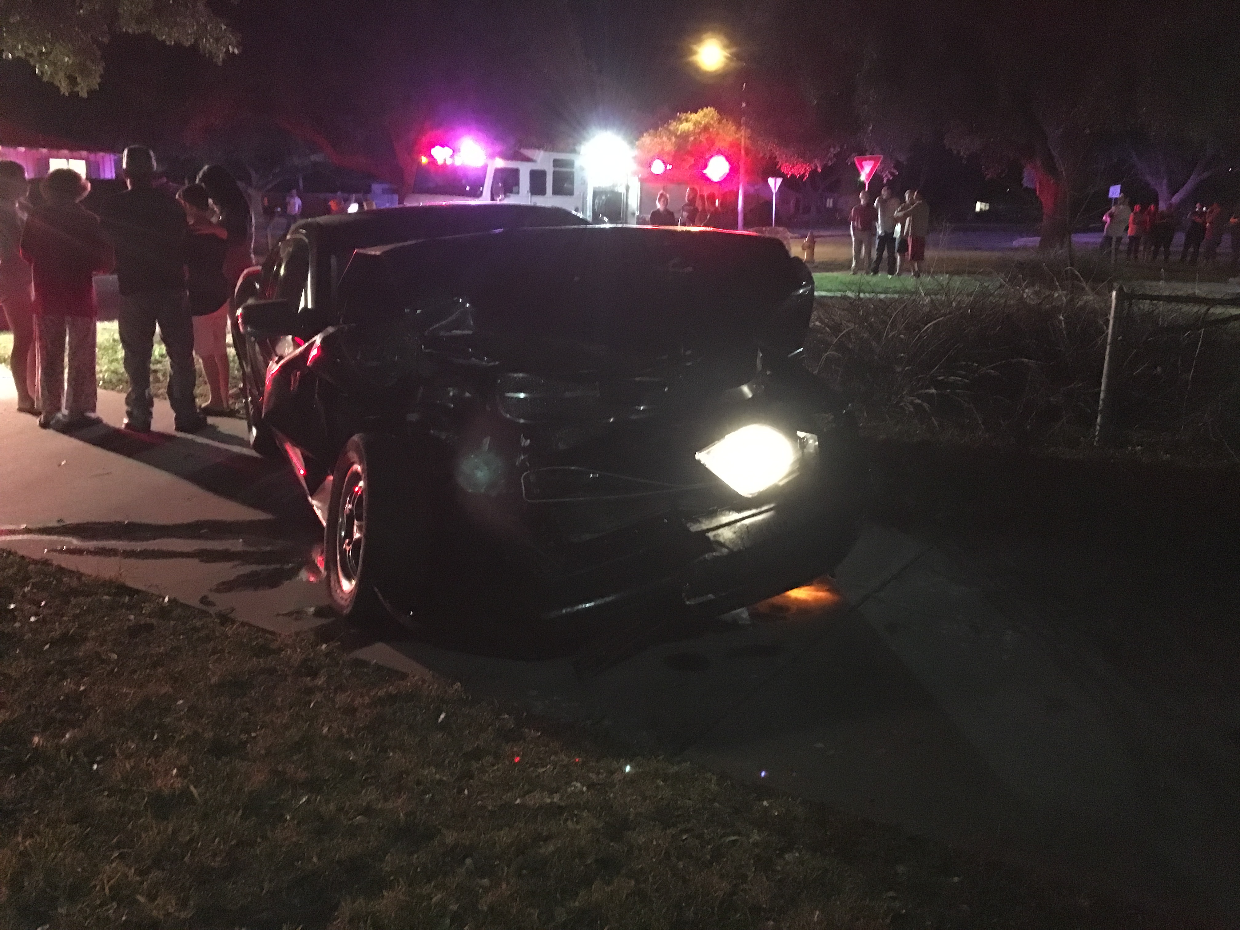 Rollover crash on Colorado Avenue. (LIVE! Photo/Zoey Hanrahan) Rollover crash on Colorado Avenue. (LIVE! Photo/Zoey Hanrahan)