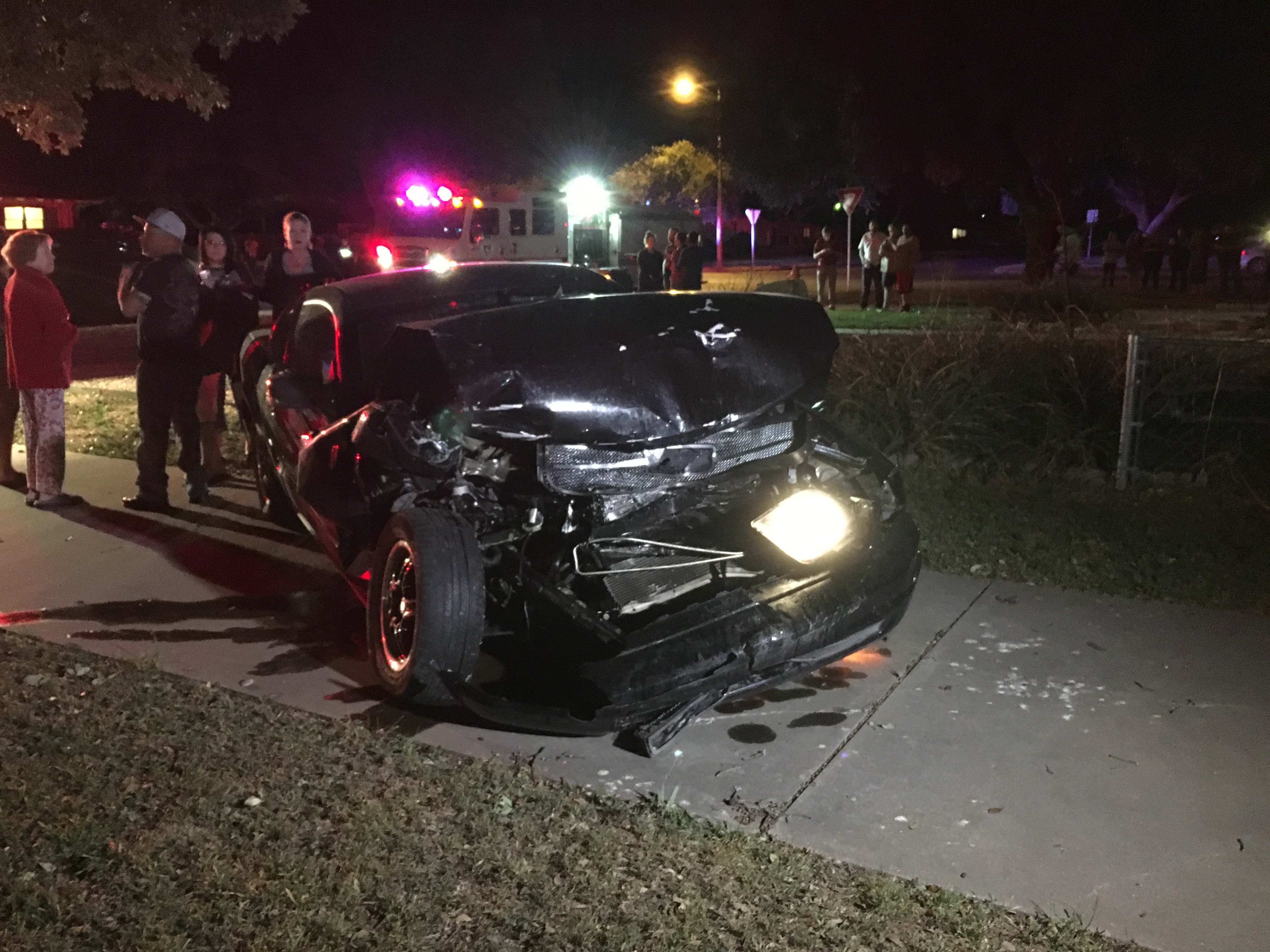Rollover crash on Colorado Avenue. (LIVE! Photo/Zoey Hanrahan) Rollover crash on Colorado Avenue. (LIVE! Photo/Zoey Hanrahan)