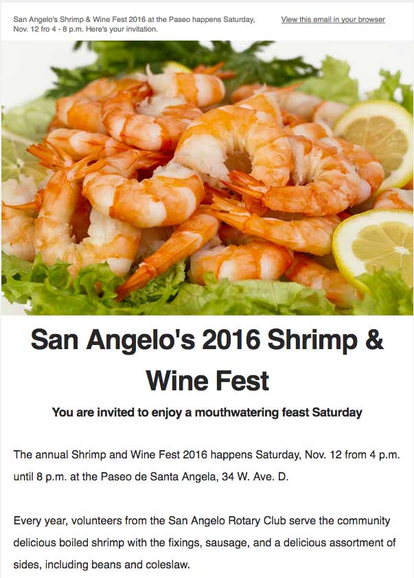 Shrimpfest Direct Solo Email Shrimpfest Direct Solo Email