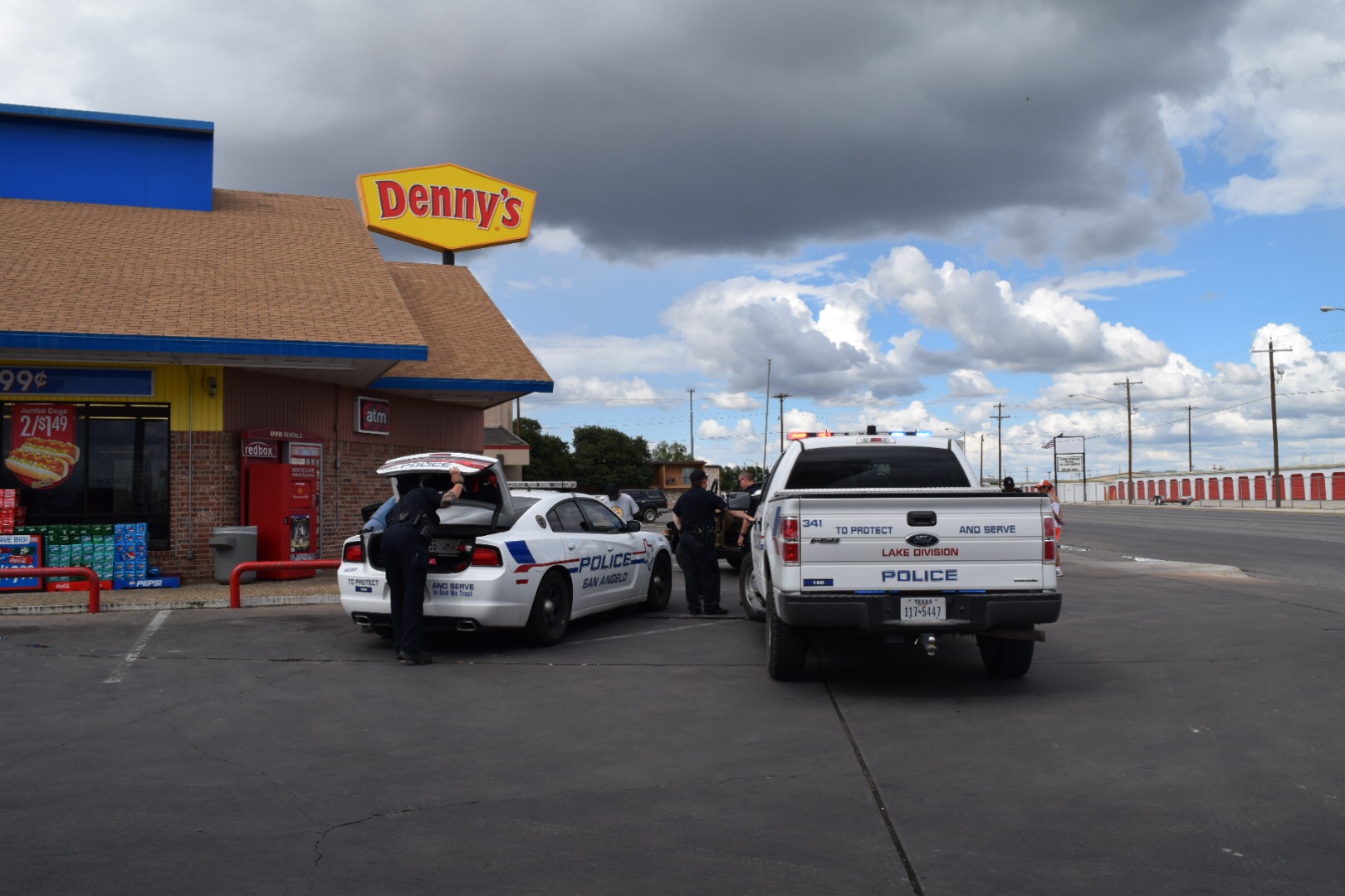 SAPD investigate a stolen vehicle. (LIVE! Photo/Sonia Ramirez) SAPD investigate a stolen vehicle. (LIVE! Photo/Sonia Ramirez)