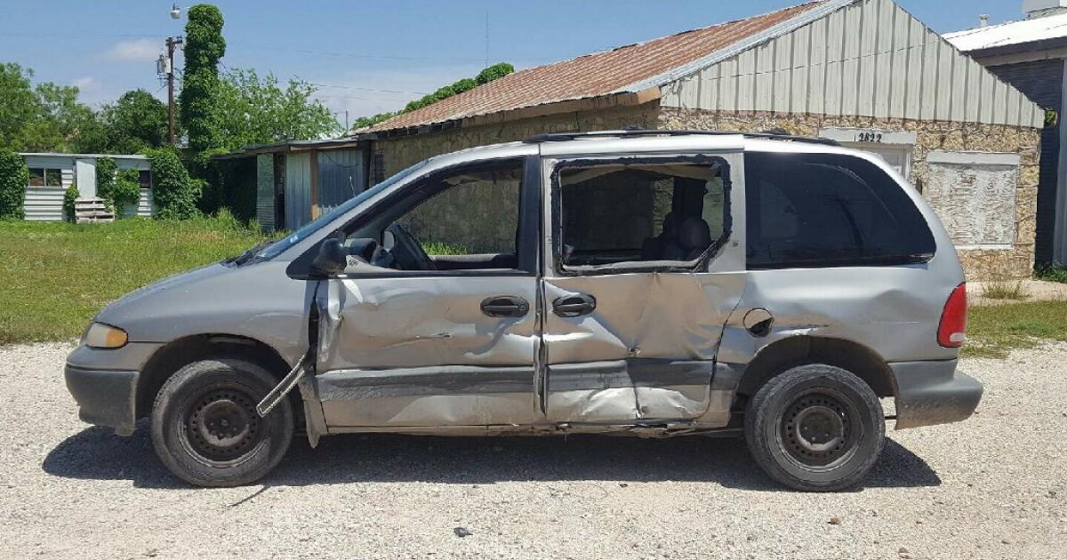 Crash on 29th St. & MLK. (LIVE! Photo/Stephanie Lindgren) Crash on 29th St. & MLK. (LIVE! Photo/Stephanie Lindgren)
