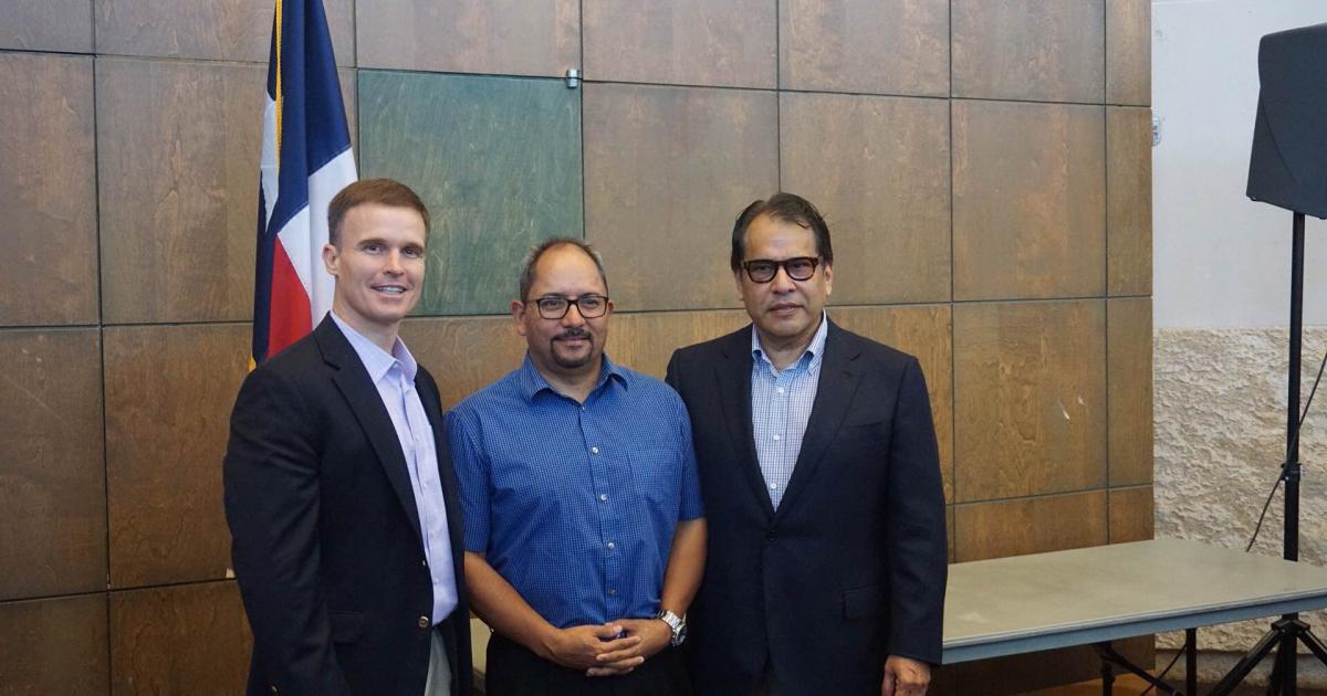 (Left to Right) Dethloff, Silvas, Castillo