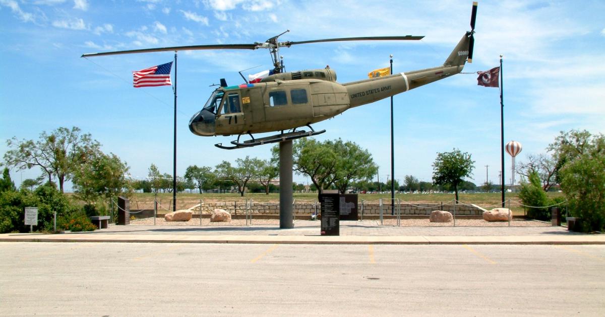 Uh 1 Huey Helicopter To Be Returned To Static Display Today