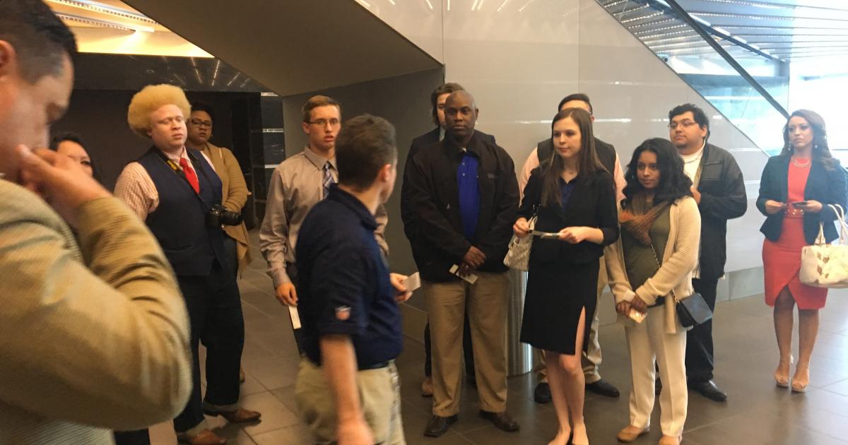 ASU Students Visit Home of Dallas Cowboys to Talk Internships