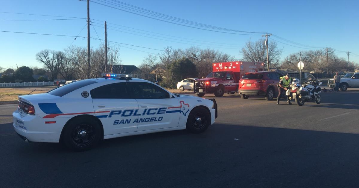 A kid gets hit on his bike on Bell Street (LIVE! Photo/Cameron Niblock)
