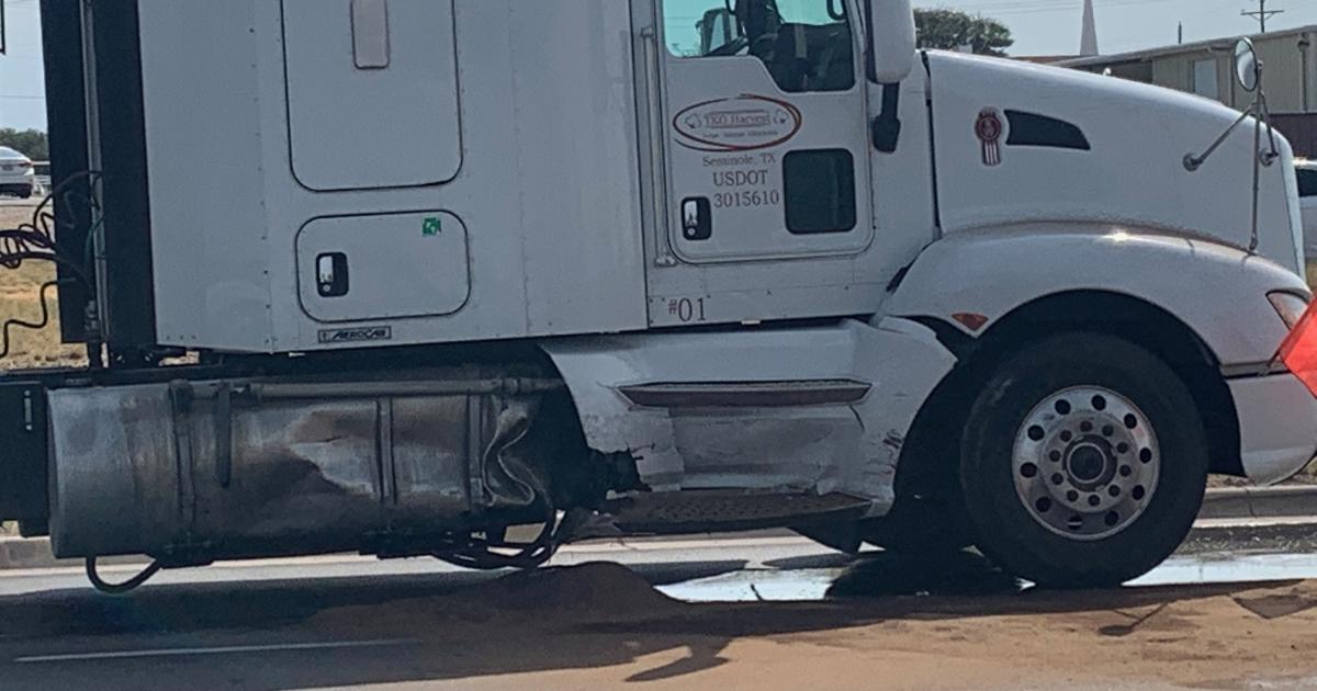 WATCH Fuel Tank Ruptured in Dangerous 18wheeler Crash