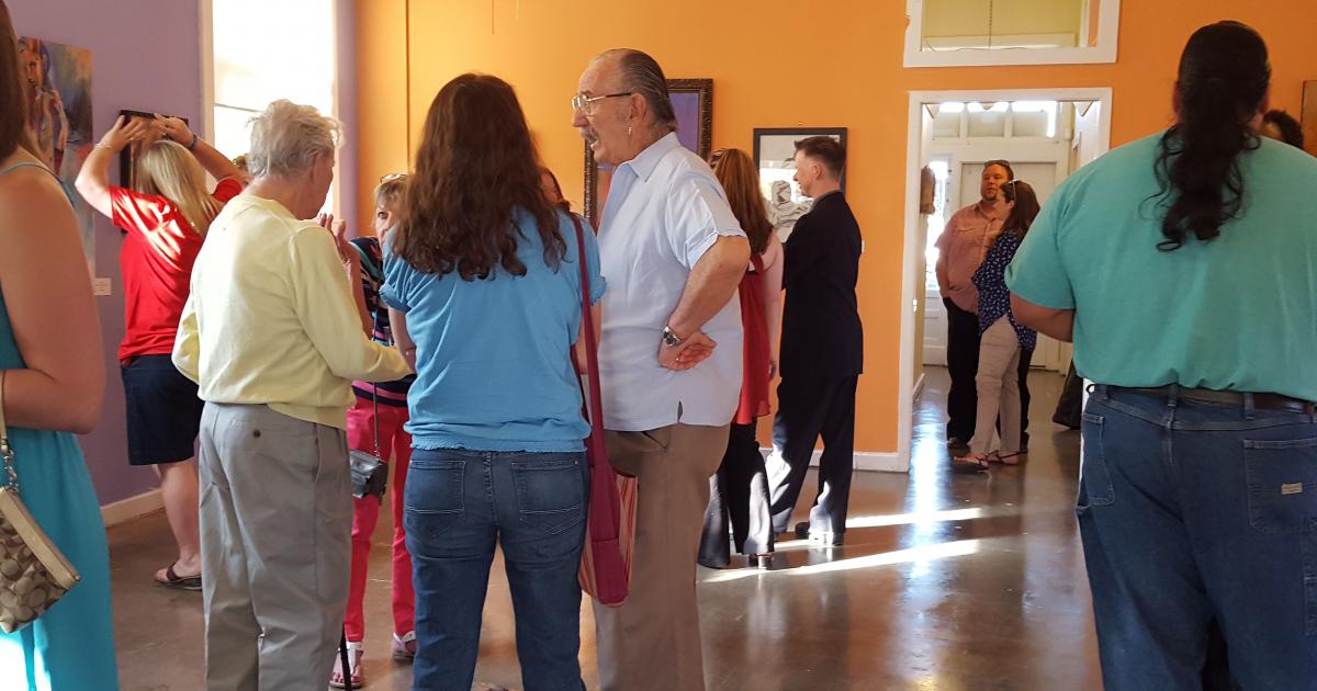 The Vino Dipinte Art Gallery's 5th Annual Nude Art Show (LIVE! Photo/Sonia Ramirez) The Vino Dipinte Art Gallery's 5th Annual Nude Art Show (LIVE! Photo/Sonia Ramirez)