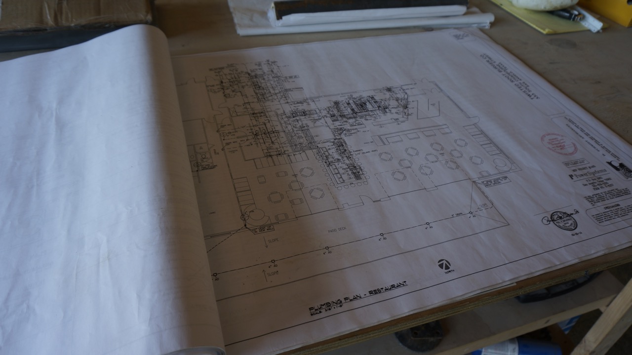 Architectural drawings of the Twisted Root San Angelo by Henry Schmidt, AIA. (LIVE! Photo/Joe Hyde) Architectural drawings of the Twisted Root San Angelo by Henry Schmidt, AIA. (LIVE! Photo/Joe Hyde)