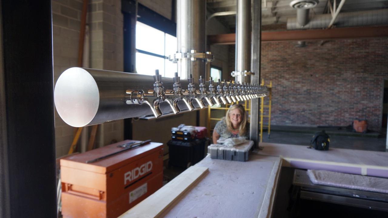Lori Francks behind the bar of beer taps that will soon be flowing at the Twisted Root, 333 S. Chadbourne St. in San Angelo. (LIVE! Photo/Joe Hyde) Lori Francks behind the bar of beer taps that will soon be flowing at the Twisted Root, 333 S. Chadbourne St. in San Angelo. (LIVE! Photo/Joe Hyde)