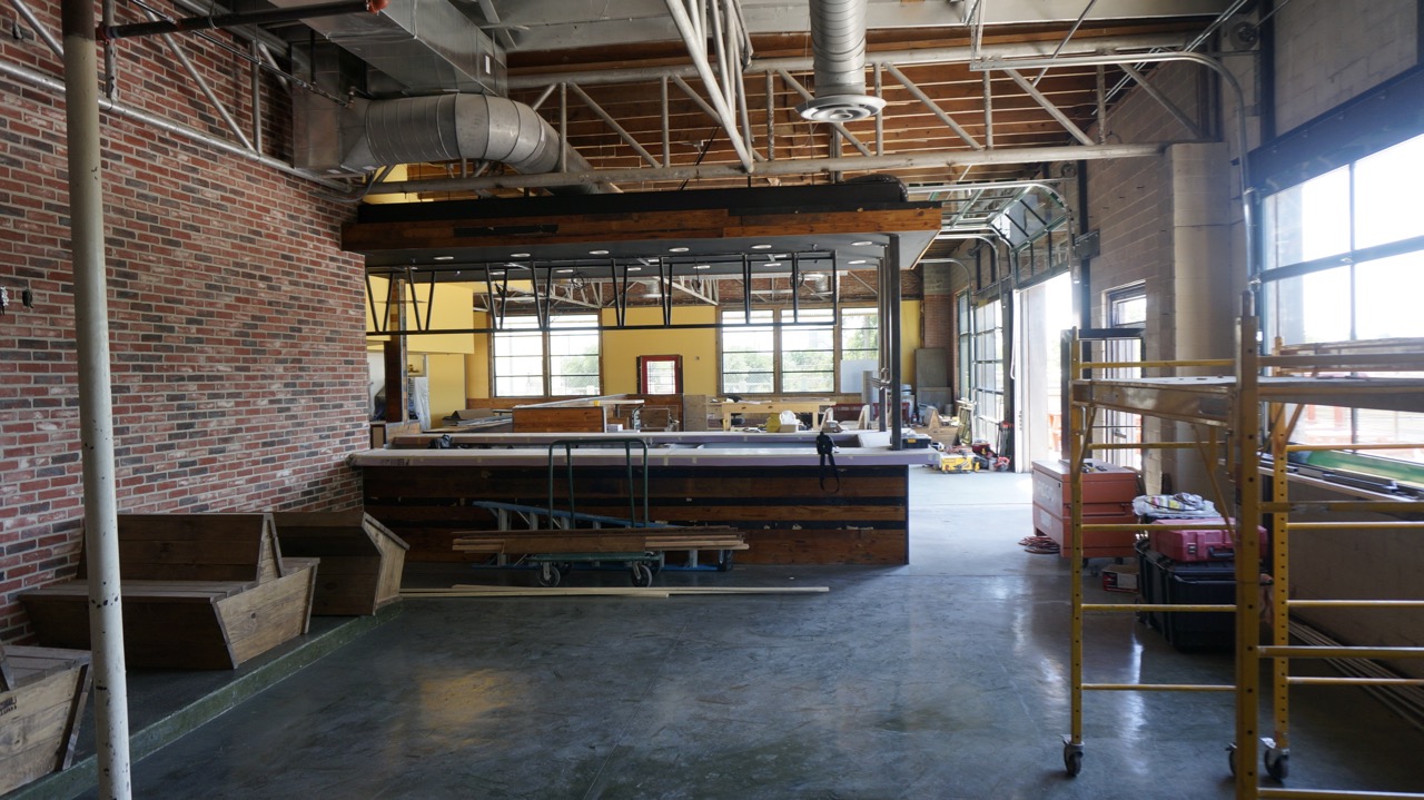 The interior of the Twisted Root, 30-40 days before opening. (LIVE! Photo/Joe Hyde) The interior of the Twisted Root, 30-40 days before opening. (LIVE! Photo/Joe Hyde)