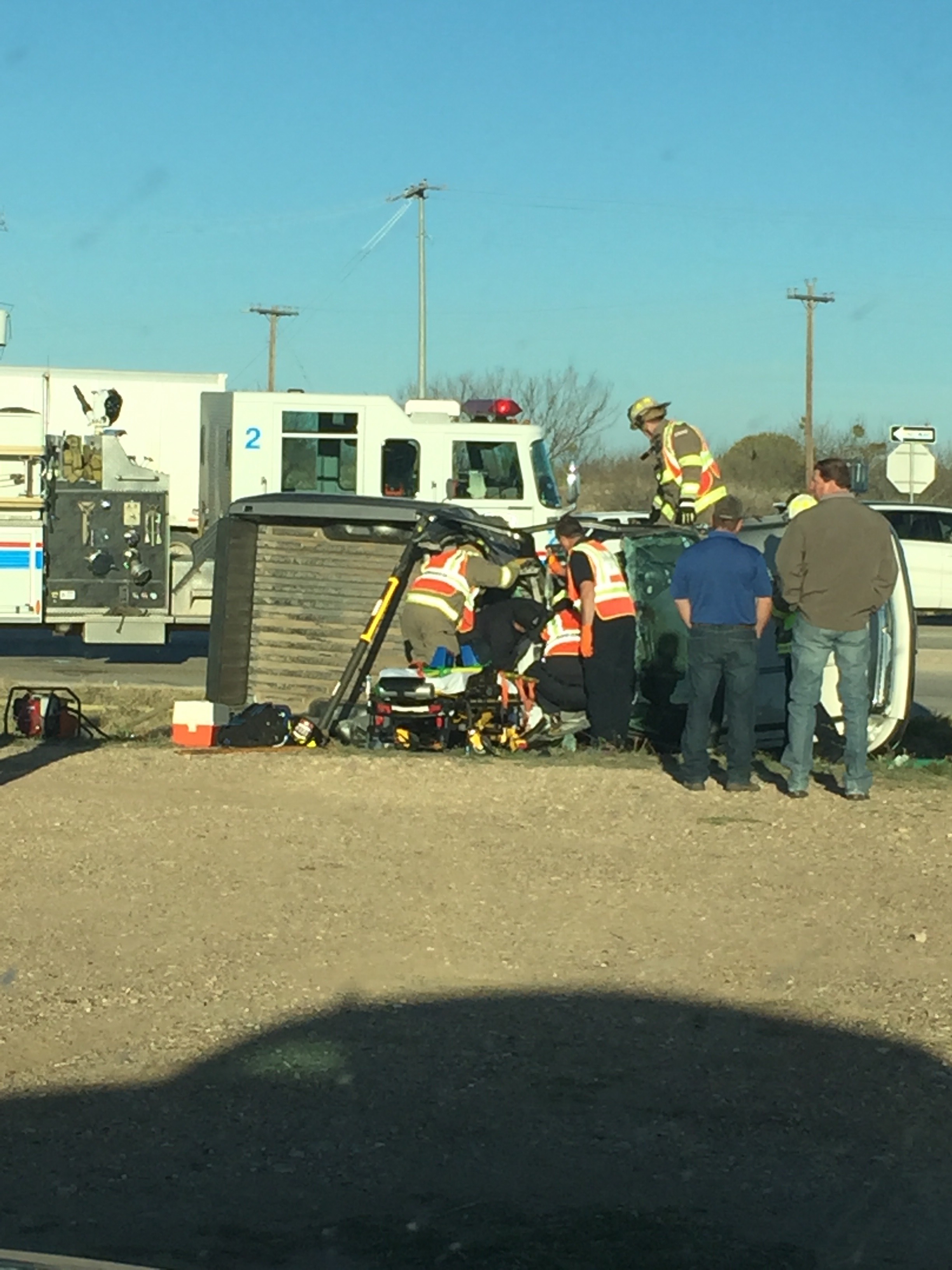 Collision on US 277 (San Angelo LIVE! Photo/Joe Hyde) Collision on US 277 (San Angelo LIVE! Photo/Joe Hyde)