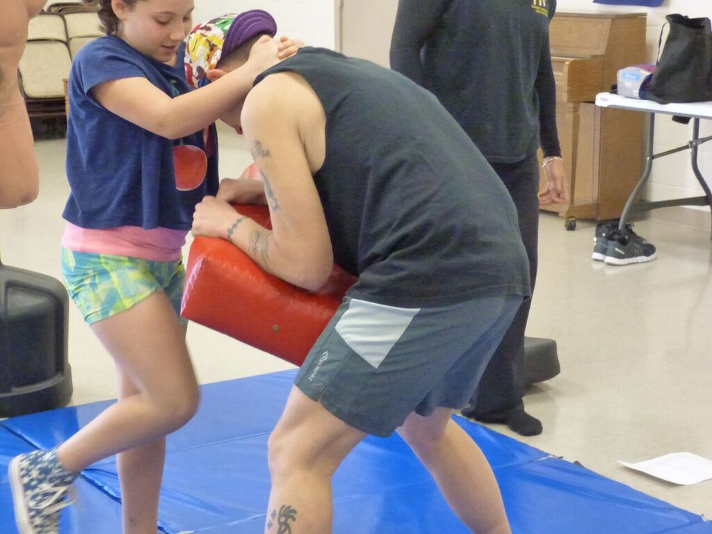 Mommy Bootcamp promotes fitness. (LIVE! Photo/Holiday Bailey) Mommy Bootcamp promotes fitness. (LIVE! Photo/Holiday Bailey)