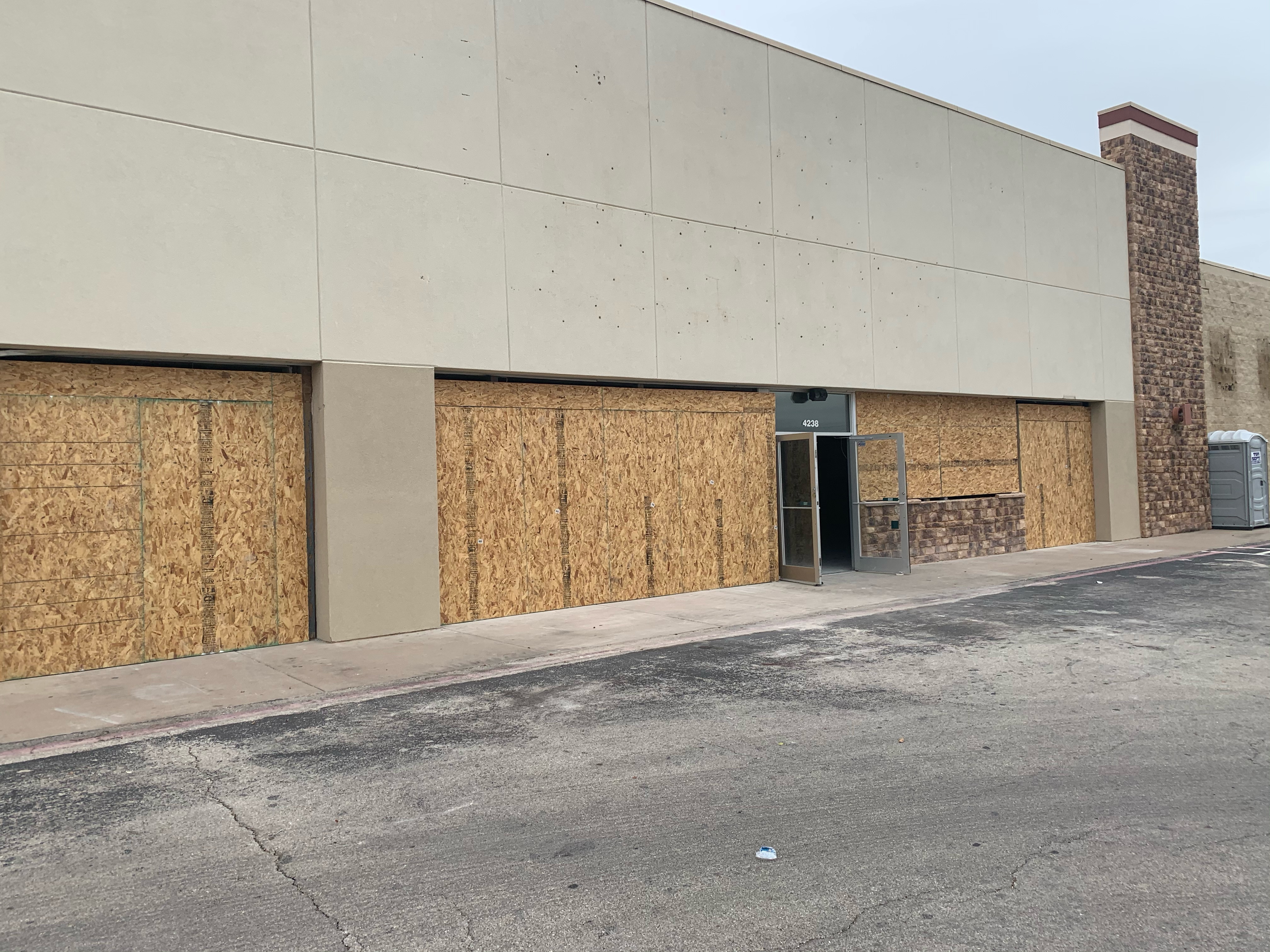 Former Hasting's Building Being Remodeled