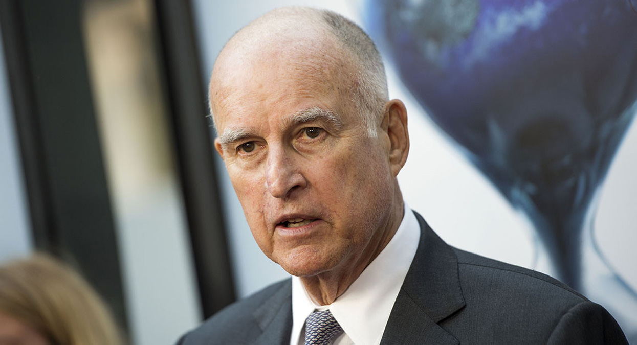 Former California Governor Jerry Brown