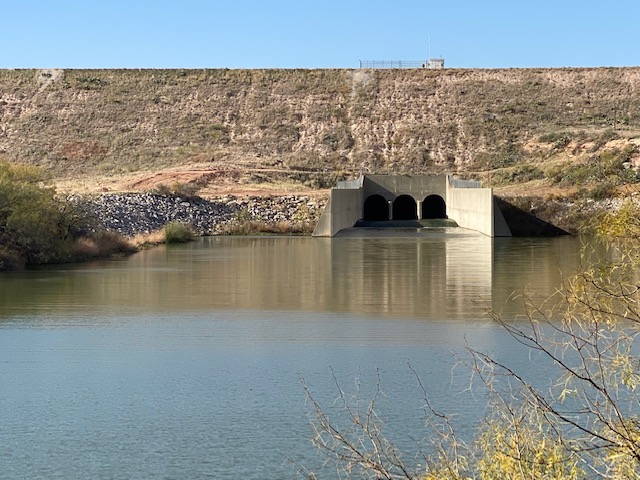 Twin Buttes Reservoir Cage.  (LIVE! Photo/Yantis Green) Twin Buttes Reservoir Cage.  (LIVE! Photo/Yantis Green)