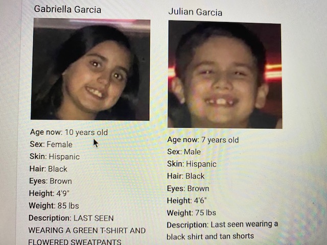 Missing Garcia Children (Contributed/TCSO) Missing Garcia Children (Contributed/TCSO)