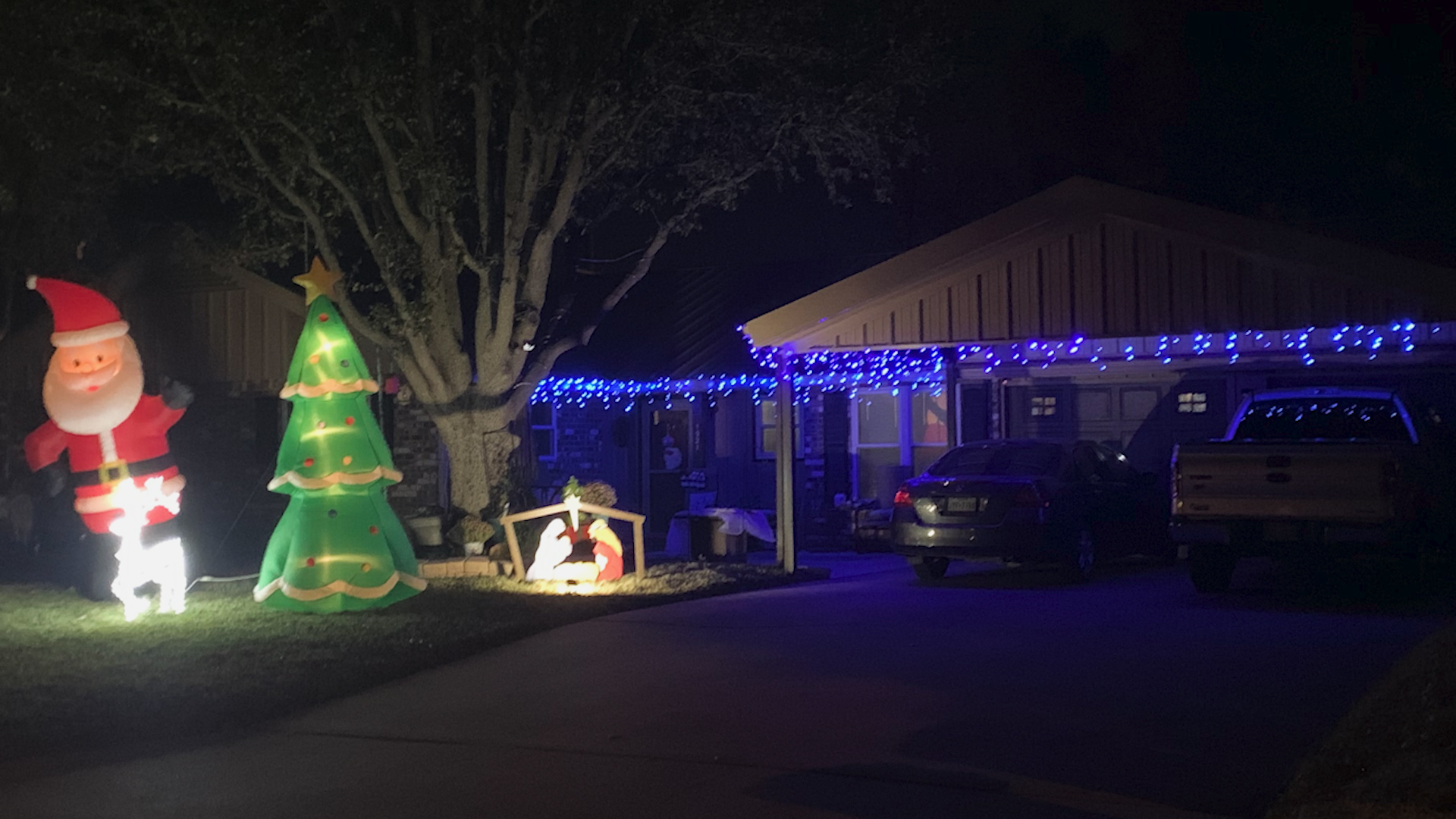 Christmas Lights in the Santa Rita Area