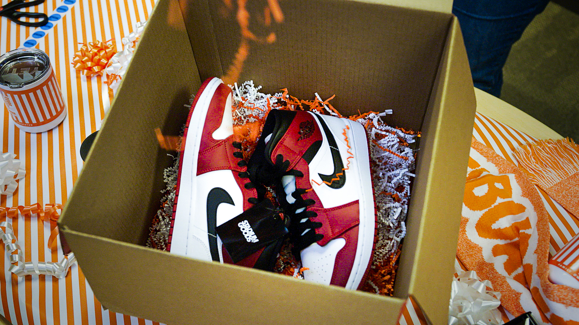 Nike Air Jordan 1 Donated by Whataburger Nike Air Jordan 1 Donated by Whataburger