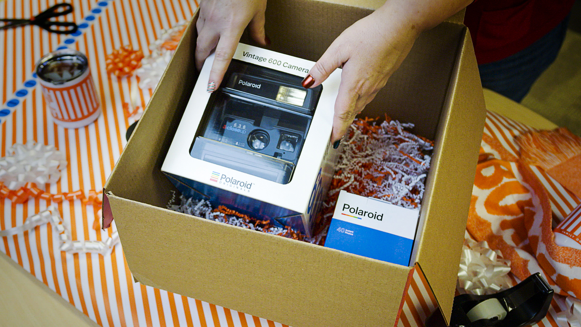 Poloroid Camera Donated by Whataburger Poloroid Camera Donated by Whataburger