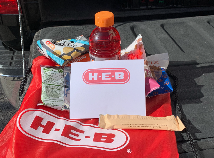 Inside of H-E-B's Goodie Bags