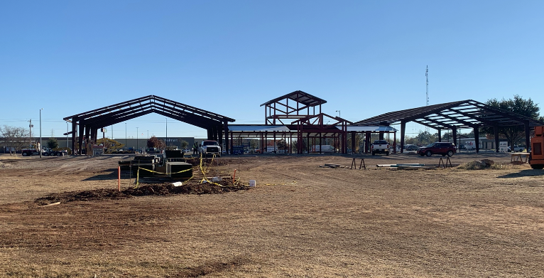 Construction of the Children's Advocacy Center's Hope House