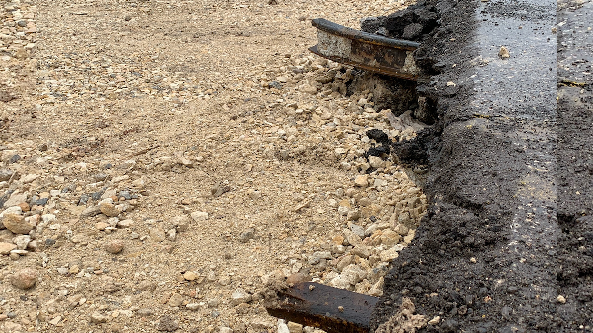 Railway Being Removed in Downtown San Angelo