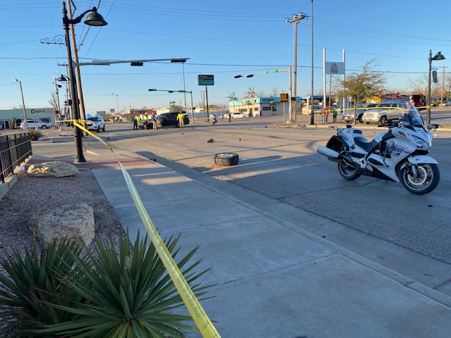 Three Vehicle Crash N. Chadbourne at 19th.  (LIVE! Photo/Yantis Green) Three Vehicle Crash N. Chadbourne at 19th.  (LIVE! Photo/Yantis Green)